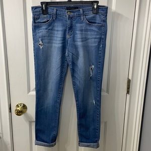 Flying Monkey Distressed Boyfriend Denim